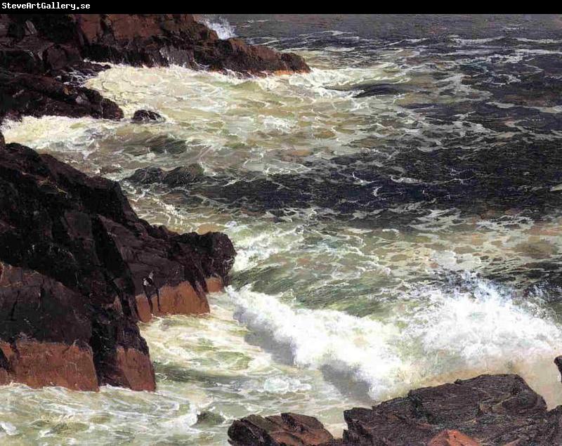 Frederic Edwin Church Rough Surf, Mount Desert Island